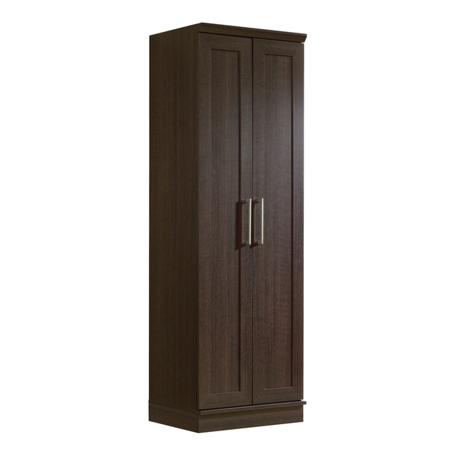 SAUDER WOODWORKING CO. 411985 Sauder HomePlus Basic Storage Cabinet, 5 Shelves, Dakota Oak SAUDER WOODWORKING CO. 411985 Sauder HomePlus Basic Storage Cabinet, 5 Shelves, Dakota Oak