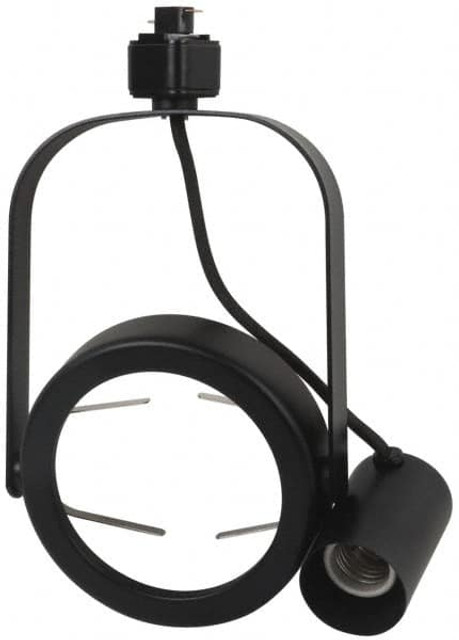 Hubbell Lighting AKTGP20 WH Track Lighting; Track Lighting Type: Line Voltage Track Fixture ; Lamp Type: PAR20 ; Fixture Shape: Gimbal Ring ; Adjustable Range Vertical (Degrees): 110 ; Adjustable Range Horizontal (Degrees): 358 ; Wattage: 50