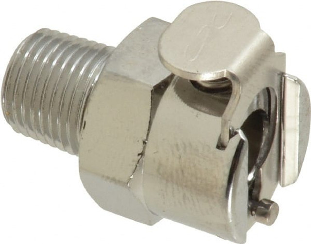 CPC Colder Products MCD1002 1/8 NPT Brass, Quick Disconnect, Valved Coupling Body
