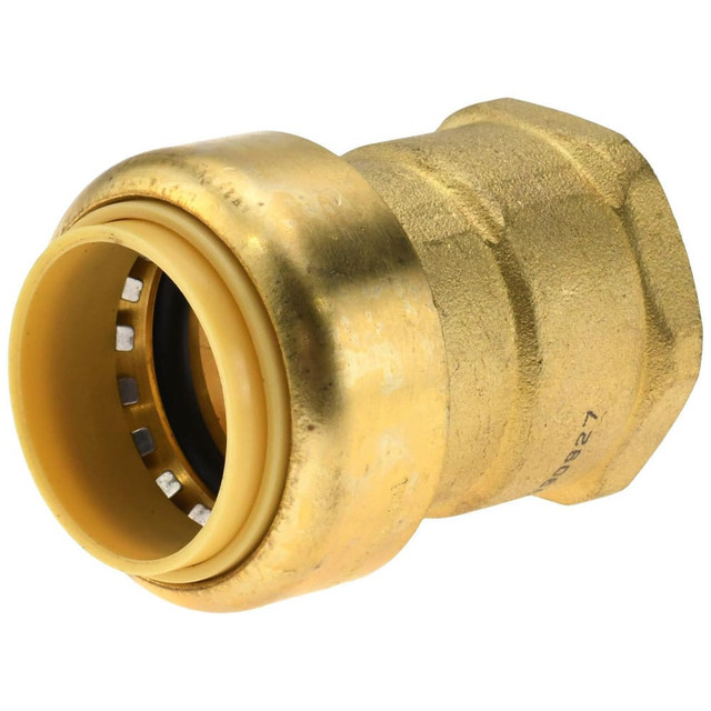 Value Collection 6630-205 Push-To-Connect Tube to Female & Tube to Female NPT Tube Fitting: 1" Thread, 1" OD