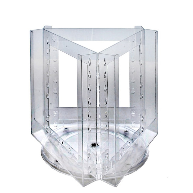AZAR DISPLAYS 252320 Revolving Brochure Holder, 3-Pocket, Acrylic, 11inH x 13inW x 6inD, Clear AZAR DISPLAYS 252320 Revolving Brochure Holder, 3-Pocket, Acrylic, 11inH x 13inW x 6inD, Clear