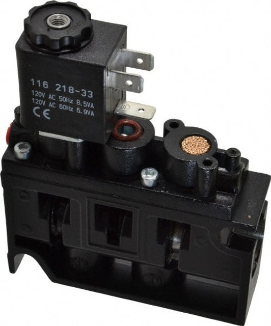 ARO/Ingersoll-Rand A249SS-120-A Stacking Solenoid Valve: Solenoid, 4-Way, 2 Position, Spring Return