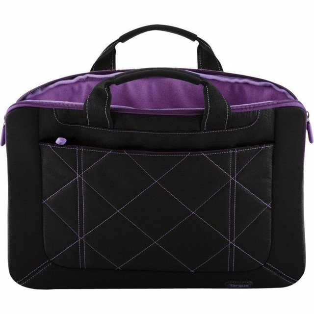 TARGUS, INC. TSS57401US Targus Pulse TSS57401US Carrying Case (Sleeve) for 16in Notebook - Black, Purple TARGUS, INC. TSS57401US Targus Pulse TSS57401US Carrying Case (Sleeve) for 16in Notebook - Black, Purple