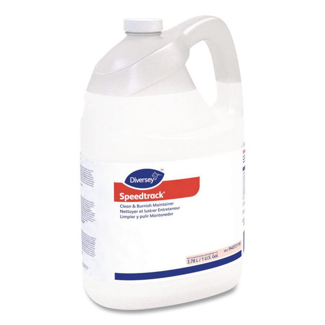 DIVERSEY 94033110 Speedtrack Floor Cleaner, Liquid, 1 gal Bottle, 4/Carton