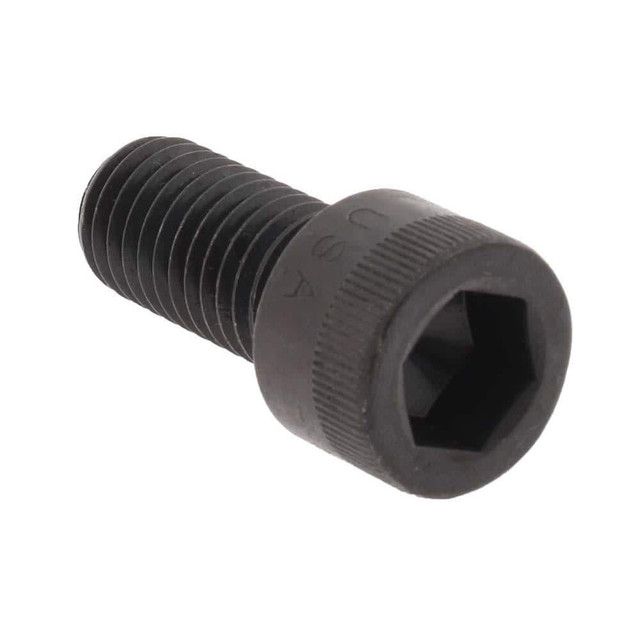 MSC .12C25KCS Socket Cap Screw: M12 x 1.75, 25 mm Length Under Head, Socket Cap Head, Hex Socket Drive, Alloy Steel, Black Oxide Finish