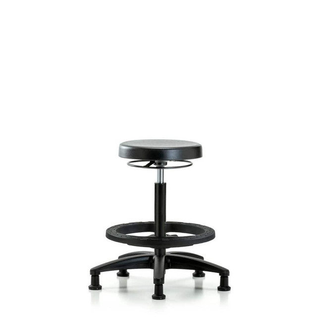 Blue Ridge Ergonomics MSC44879 Lab Stool: Polyurethane, 24" Seat Width, 24" Seat Depth