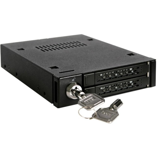 ICY DOCK MB992SK-B MB992SK-B Drive Bay Adapter Internal - Matte Black - 2 x Total Bay - 2 x 2.5in Bay ICY DOCK MB992SK-B MB992SK-B Drive Bay Adapter Internal - Matte Black - 2 x Total Bay - 2 x 2.5in Bay