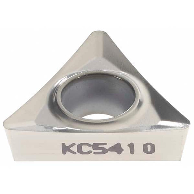 Kennametal 1560759 Turning Insert: TPGT3252HP KC5410, Solid Carbide