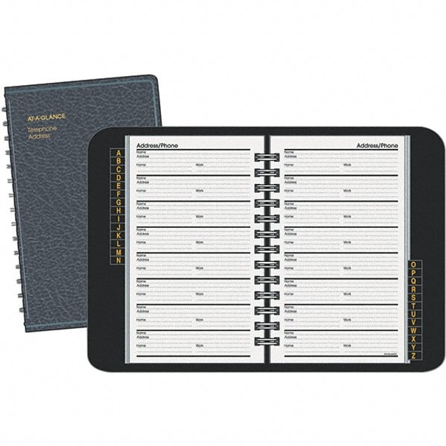 AT-A-GLANCE AAG8001105 Telephone Address Book: 100 Sheets, White Paper