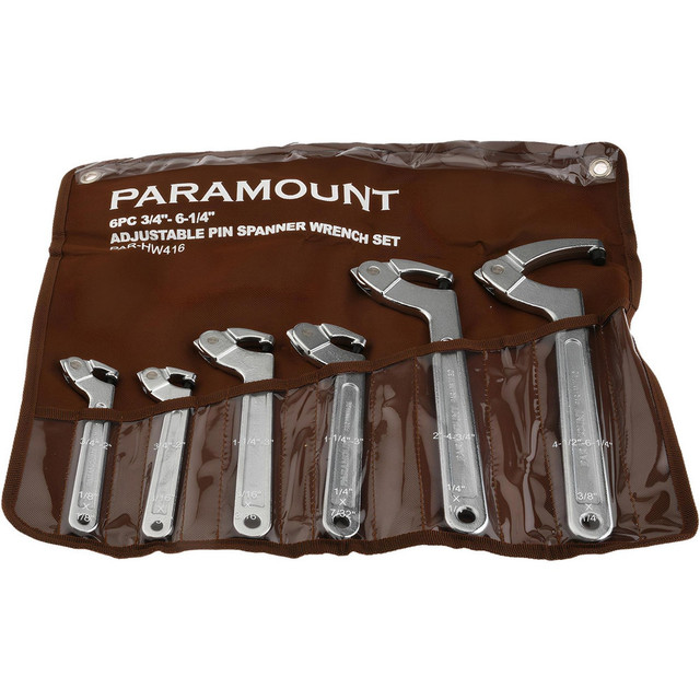 Paramount PAR-HW416 3/4" to 6-1/4" Capacity, Pin Spanner Wrench