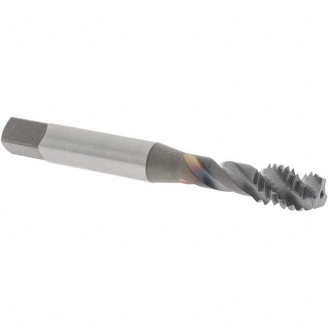 OSG 1722808 Spiral Flute Tap: 5/16-18 UNC, 3 Flutes, Modified Bottoming, 2B Class of Fit, Vanadium High Speed Steel, TICN Coated