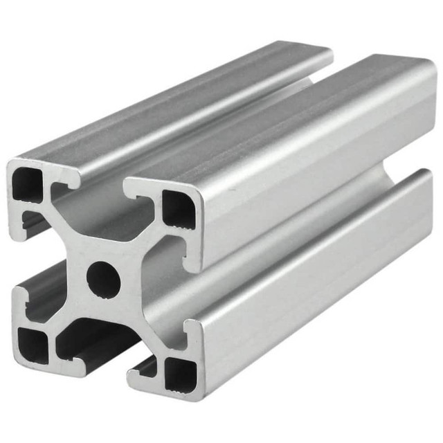 80/20 Inc. 40-4040-LITE-3M Framing; Frame Type: T-Slotted ; Duty Grade: Standard-Duty ; Material: Aluminum Alloy ; Slot Location: Quad ; Shape: Square ; Finish: Clear Anodized
