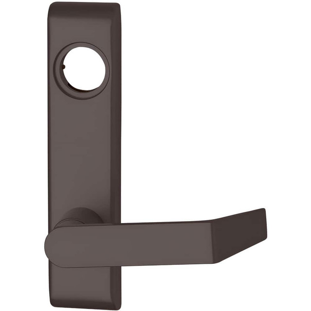 Falcon 912L SP313 DANE Trim; Trim Type: Classroom Lever ; For Use With: Falcon Exit Device Trim ; Material: Metal ; Finish/Coating: Dark Bronze Painted