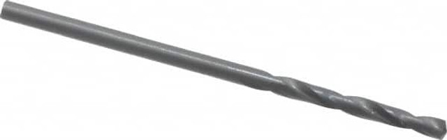 Precision Twist Drill 5998607 Screw Machine Length Drill Bit: 0.081" Dia, 135 °, High Speed Steel