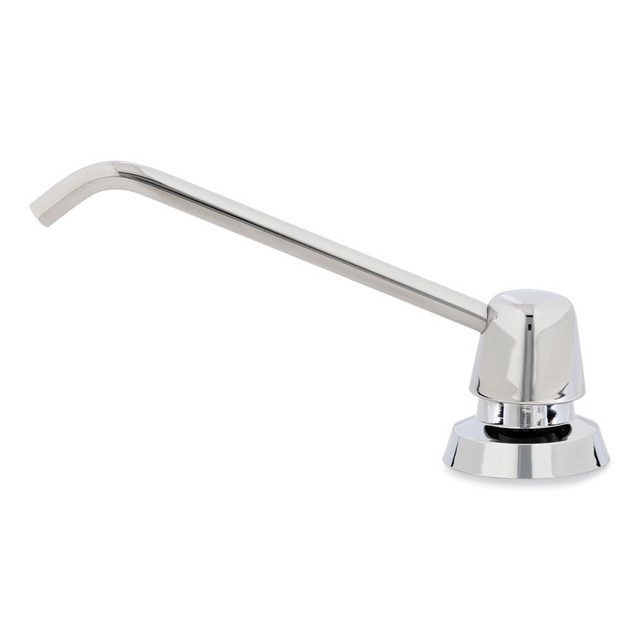 BOBRICK WASHROOM 8226 Counter-Mounted Soap Dispenser, 34 oz, 3 x 4 x 6, Stainless Steel