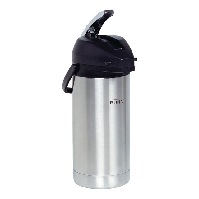 BUNN-O-MATIC CORPORATION 36725.0000 Bunn Stainless Steel Lever-Action Airpot, 3.8-Liter Capacity BUNN-O-MATIC CORPORATION 36725.0000 Bunn Stainless Steel Lever-Action Airpot, 3.8-Liter Capacity