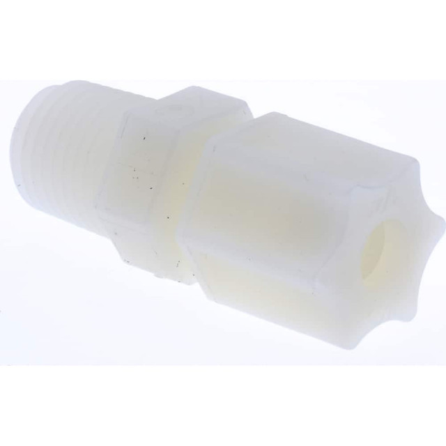 MSC 0603.033 Compression Tube Connector: 1/4 & 5/8-20" Thread, 1/4" Tube OD, Compression x Threaded