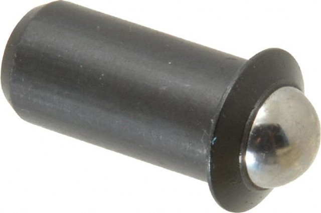 Vlier PFB58 Steel Press Fit Ball Plunger: 0.375" Dia, 0.0786" Long