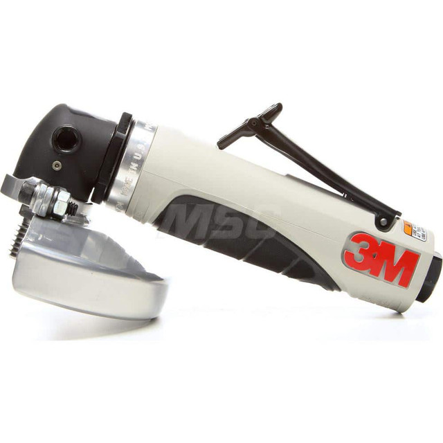 3M Air Angle Grinder: 4-1/2" Wheel Dia, 12,000 RPM 7100142326