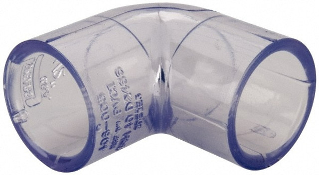 MSC 5518630 1/2 Inch, PVC Pipe, Plastic Pipe Fitting