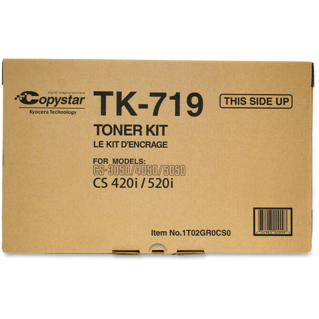 KYOCERA TK719  TK 719 - Black - original - toner cartridge - for KM 3050, 4050, 5050