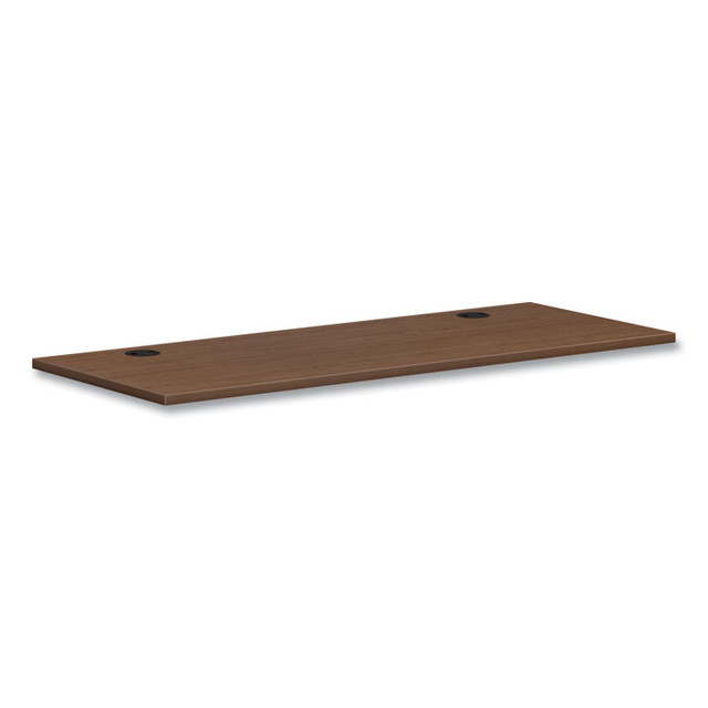 HON COMPANY PLRW6024LE1 Mod Worksurface, Rectangular, 60w x 24d, Sepia Walnut