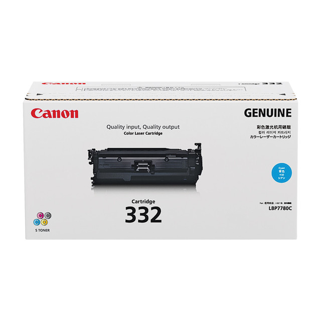 CANON USA, INC. Canon 6262B012  332 Cyan Ink Cartridge, 6262B012AA