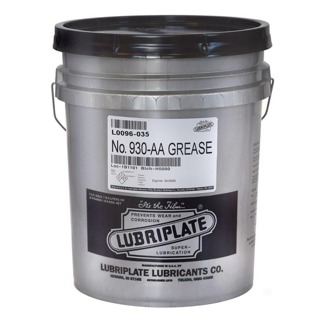 Lubriplate L0096-035 High Temperature Grease: 35 lb Pail, Bentone