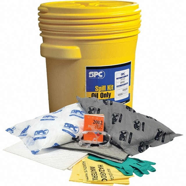 Brady SPC Sorbents SKMA-20 17 Gal Capacity Oil Only & Universal Spill Kit