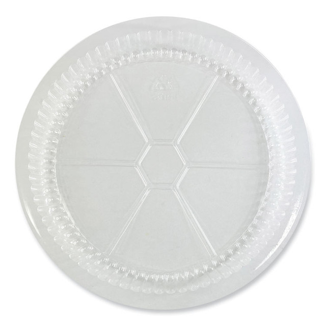 BOARDWALK ROUND9CLID Round Aluminum To-Go Container Lids, Dome Lid, 9" Diameter, Clear, Plastic, 500/Carton