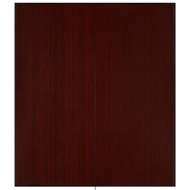 GFH ENTERPRISES INC. Anji Mountain AMB0500-1011  Trifold Bamboo Chair Mat, Rectangular, 42in x 48in, Dark Cherry