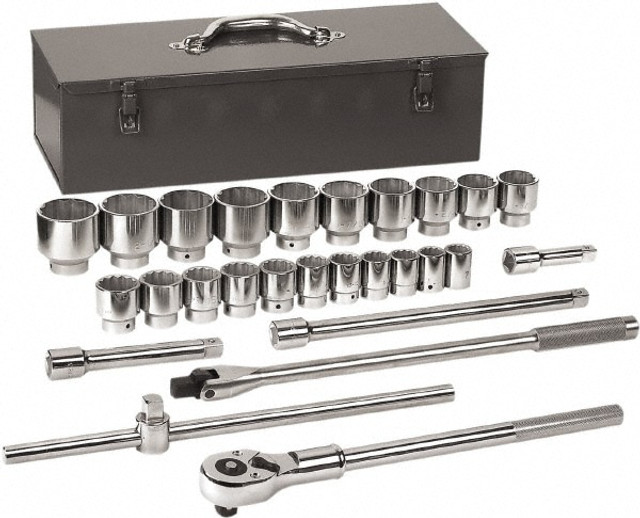 GEARWRENCH 80880 Standard Socket Set: 27 Pc