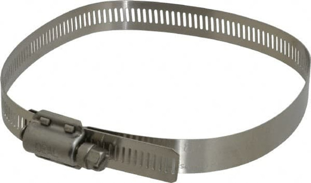 IDEAL TRIDON 4808052 Worm Gear Clamp: SAE 80, 2-7/16 to 5-1/2" Dia, Stainless Steel Band