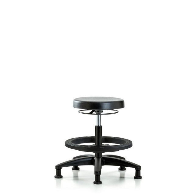 Blue Ridge Ergonomics MSC45081 Lab Stool: Polyurethane, 24" Seat Width, 24" Seat Depth