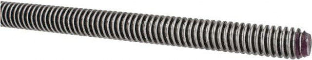 Keystone Threaded Products KL008AG1A091465 Threaded Rod: 1/2-10, 3' Long, Low Carbon Steel, Grade C1018