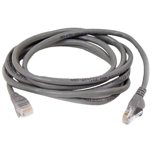 BELKIN, INC. Belkin A3L791B07-S  Cat. 5E Patch Cable - RJ-45 Male - RJ-45 Male - 7ft - Gray