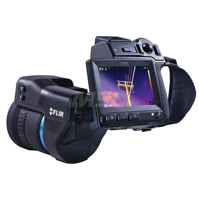 FLIR 72501-0102 Thermal Imaging Cameras; Camera Type: Thermal Imaging IR Camera; Display Type: 4" Color LCD Touchscreen; Compatible Surface Type: Dull; Dark; Light; Shiny; Field Of View: 24 Degree Horizontal x 18 Degree Vertical; Power Source: Li-Ion