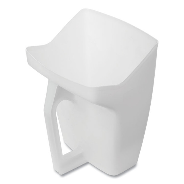 RUBBERMAID COMMERCIAL PROD. 2885 WHI Bouncer Bar/Utility Scoop, 64 oz, Plastic, White