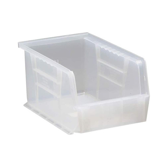 Quantum Storage QUS221CLCS Plastic Hopper Stacking Bin: Clear