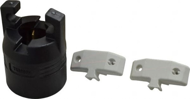 Hubbell Wiring Device-Kellems HBL7513C Straight Blade Plug: 10-50P, Black & White