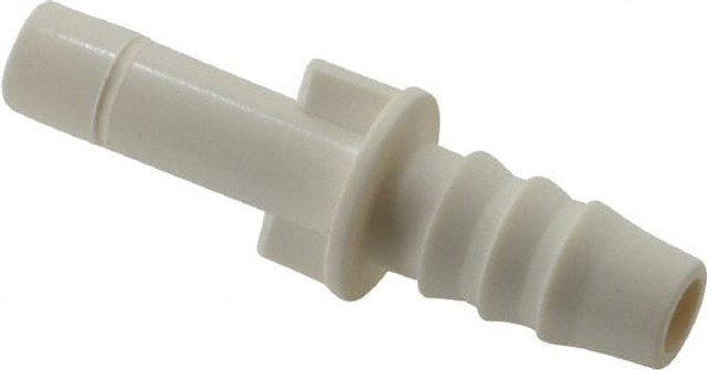 Parker 72338338 Push-To-Connect Tube Fitting: Tube to Barb Connector, 1/4 Stem OD x 1/4 Hose Barb" OD