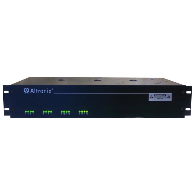 ALTRONIX CORPORATION R2416UL Altronix R2416600UL Proprietary Power Supply - Rack-mountable - 110 V AC Input - 24 V AC, 28 V AC Output ALTRONIX CORPORATION R2416UL Altronix R2416600UL Proprietary Power Supply - Rack-mountable - 110 V AC Input - 24 V AC, 28 V AC Output