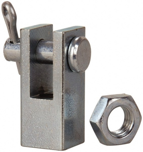 Norgren RC-3 Air Cylinder Piston Rod Clevis: 1-1/16" Bore, Use with Norgren Nonrepairable Air Cylinders