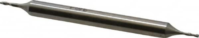 Cleveland C41034 Square End Mill: 3/64" Dia, 9/64" LOC, 2 Flutes, High Speed Steel