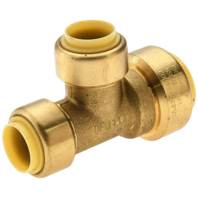 Value Collection 6632-433 Push-To-Connect Tube to Tube Tube Fitting: 5/8" Thread, 3/4 x 1/2 x 1/2" OD