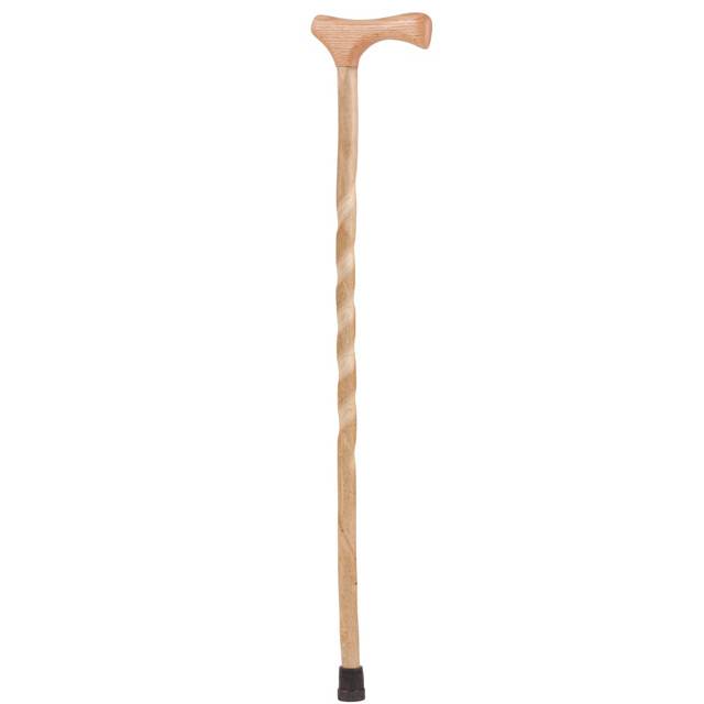 BRAZOS WALKING STICKS 502-3000-0324  Twisted American Hardwood Cane, 34in