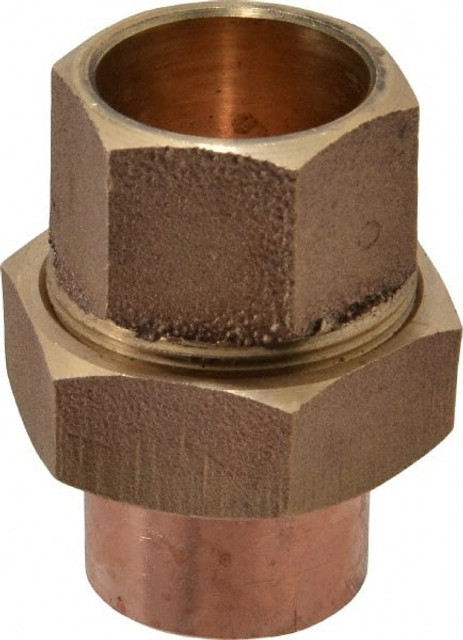 NIBCO B255550 Cast Copper Pipe Union: 1" Fitting, C x C, Pressure Fitting