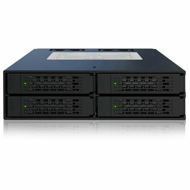 ICY DOCK MB994SP-4S MB994SP-4S Drive Bay Adapter Serial ATA, Serial Attached SCSI (SAS) - Serial ATA Host Interface Internal - Matte Black - 4 x HDD Supported - 4 x SSD Supported - 4 x Total Bay - 4 x 2.5in Bay - 12 Gbit/s Data Transfer Rate ICY DOCK MB994SP-4S MB994SP-4S Drive Bay Adapter Serial ATA, Serial Attached SCSI (SAS) - Serial ATA Host Interface Internal - Matte Black - 4 x HDD Supported - 4 x SSD Supported - 4 x Total Bay - 4 x 2.5in Bay - 12 Gbit/s Data Transfer Rate