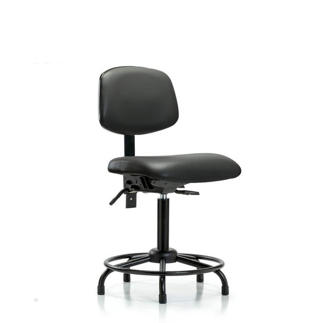 Blue Ridge Ergonomics MSC50481 Task Chair: Vinyl, Carbon