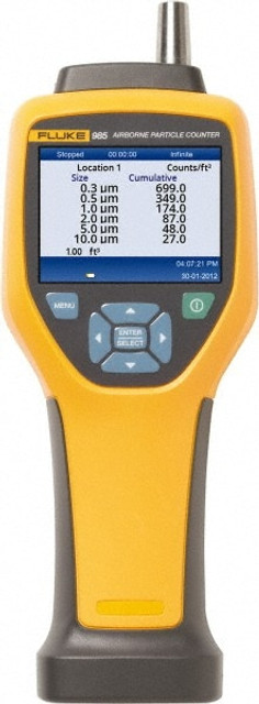 Fluke FLUKE-985 Thermometer/Hygrometers & Barometers; Maximum Relative Humidity (%): 95.00; Minimum Temperature (C): 10; Minimum Temperature (F): 50; Maximum Temperature (C): 104.0 0F; 104.0 0C; 104.0 0; 40; Maximum Temperature (F): 104.0 0F; 104.0 0C; 104; 104.0 0; Batt